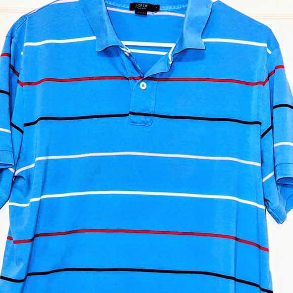J.Crew Tailored Fit Striped Polo Shirt - Picture 2 of 3